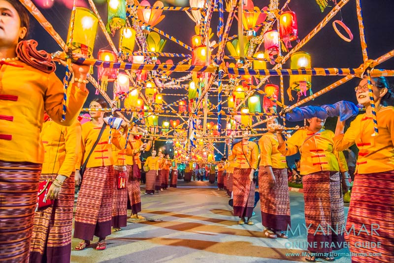 Myanmar Reisetipps | Kalaw | Vollmondfest Tazaungdaing