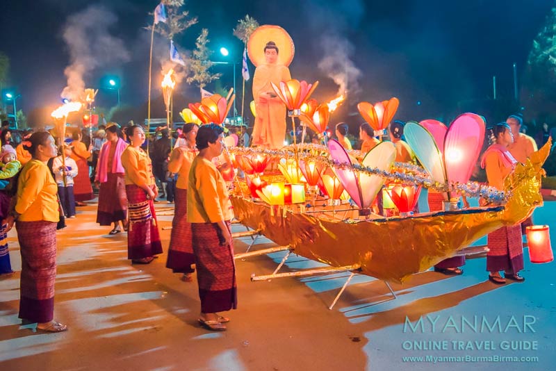 Myanmar Reisetipps | Kalaw | Vollmondfest Tazaungdaing