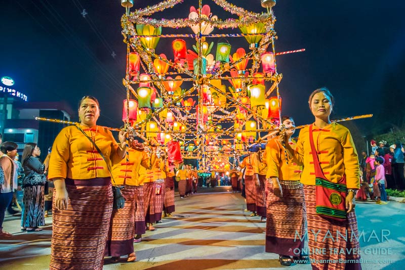 Myanmar Reisetipps | Kalaw | Vollmondfest Tazaungdaing
