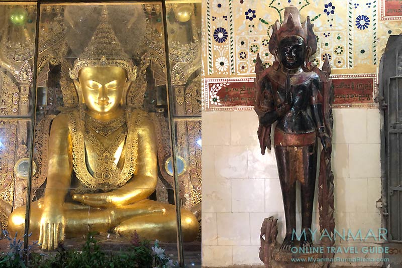 Ausflug von Salay: Wandmalerei und Skulpturen in der Pagode Shin Bin Sar Kyo