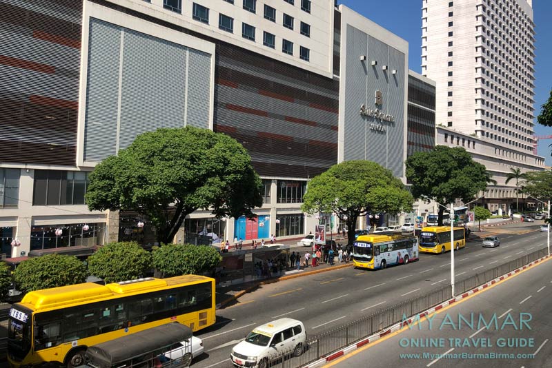 Sule Square Mall in Yangon