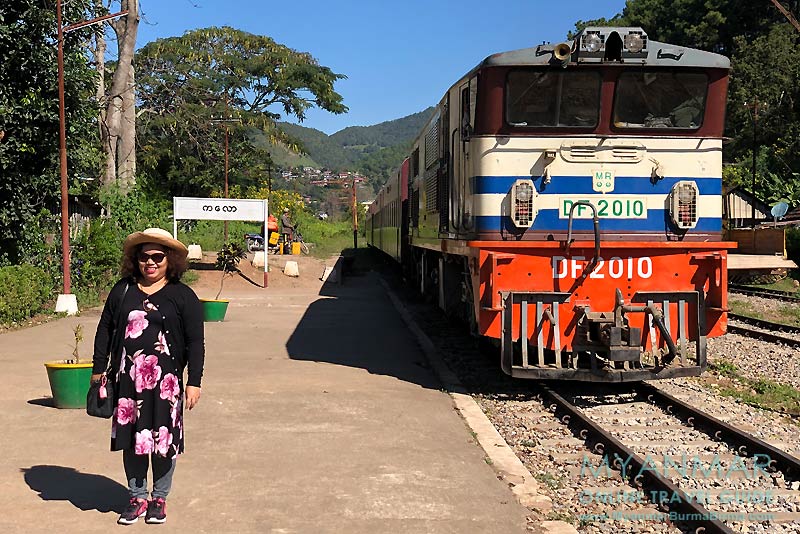 Myanmar Reisetipps | Zugfahrt von Thazi nach Kalaw