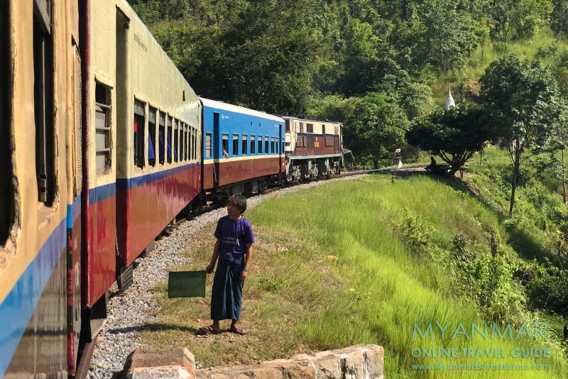 Myanmar Reisetipps | Mit der Bahn von Thazi nach Kalaw