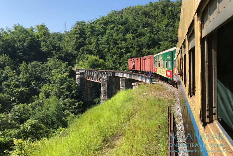 Myanmar Reisetipps | Mit der Bahn von Thazi nach Kalaw