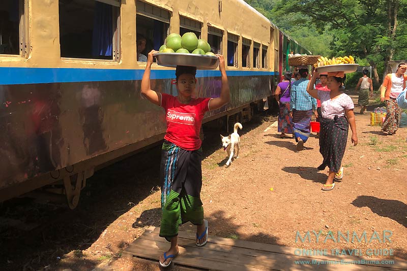 Myanmar Reisetipps | Zugfahrt von Thazi nach Kalaw