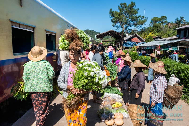 Tipps für die Zugfahrt von Thazi und Kalaw in Myanmar