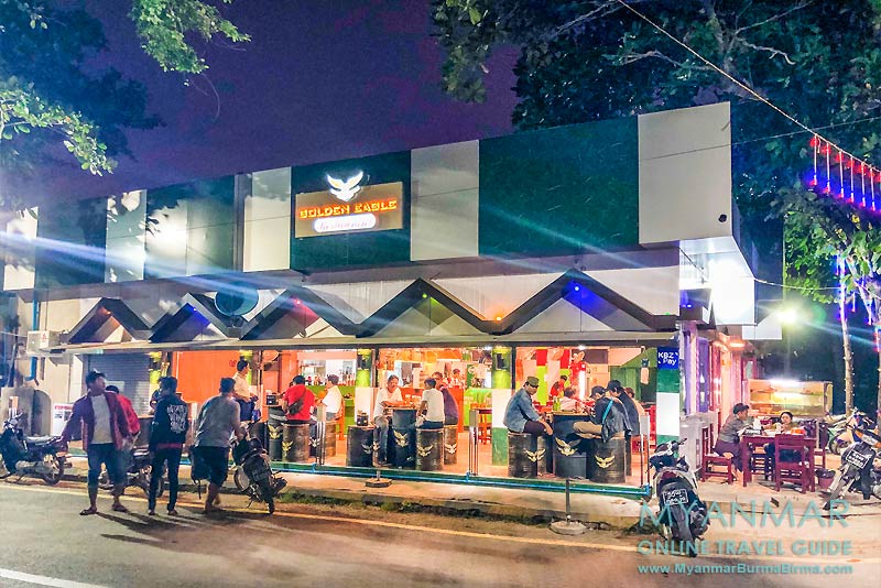 Myanmar Reisetipps | Meiktila | Honey & Golden Eagle Restaurant am Meiktila-See