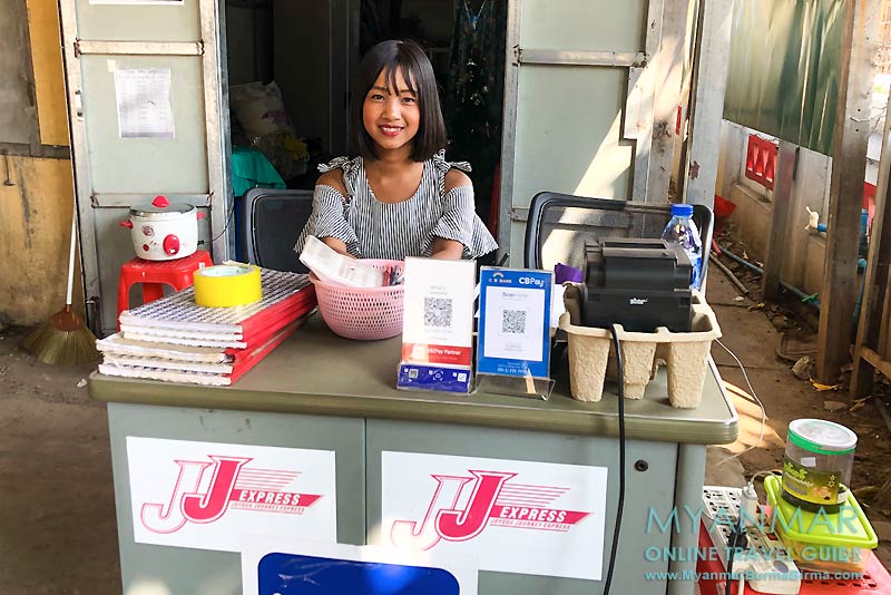 Myanmar Reisetipps | Meiktila | Ticketoffice von JJ Express