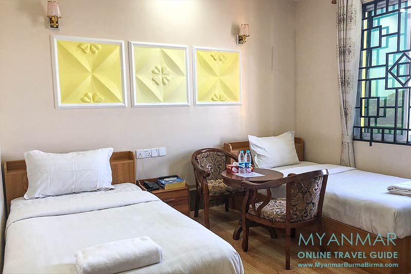 Myanmar Reisetipps | Meiktila | Twin-Zimmer im Shadow Motel