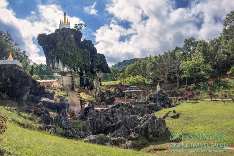 Myanmar Reisetipps | Pinlaung | Lone-Naga-Pat-Pagode