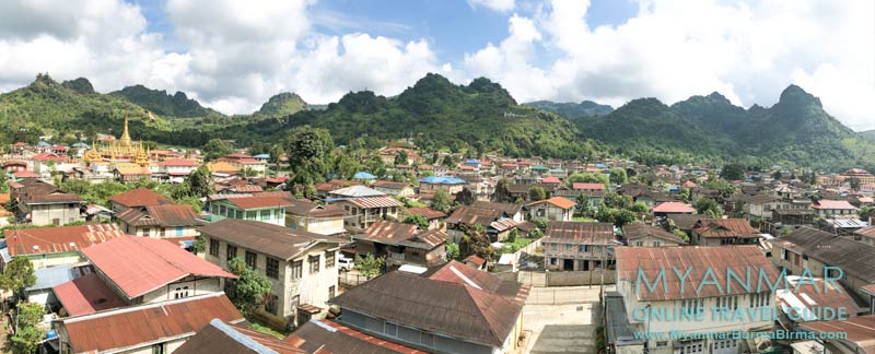 Myanmar Reisetipps | Pinlaung | Ostseite des Ortes