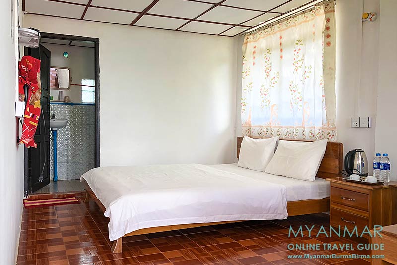 Myanmar Reisetipps | Thandaunggyi | Doppelzimmer im Neubau vom I Wish Bed & Breakfast