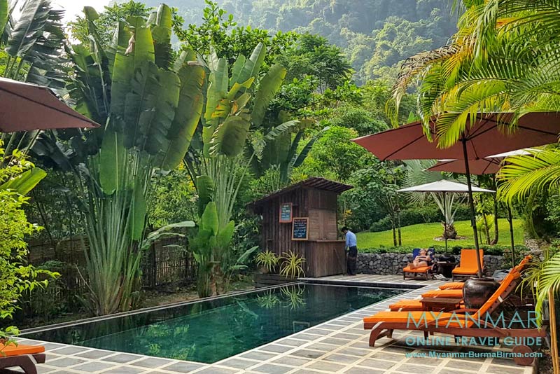 Myanmar: Das Keinnara Hpa-an Hotel und Resort ist eine der exklusivsten und teuersten Unterkünfte in Hpa-an.