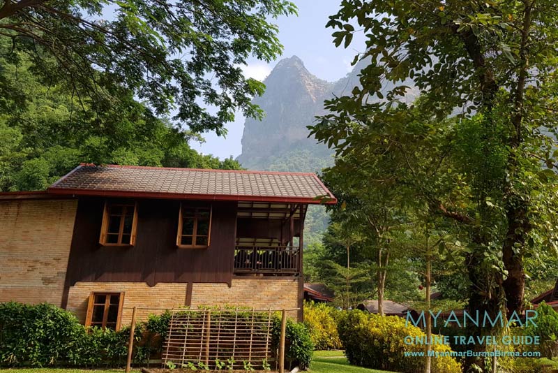 Myanmar: Das Keinnara Hpa-an Hotel und Resort ist eine der exklusivsten und teuersten Unterkünfte in Hpa-an.