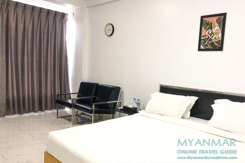 Zimmer vom Queen Hotel in Hpa-an