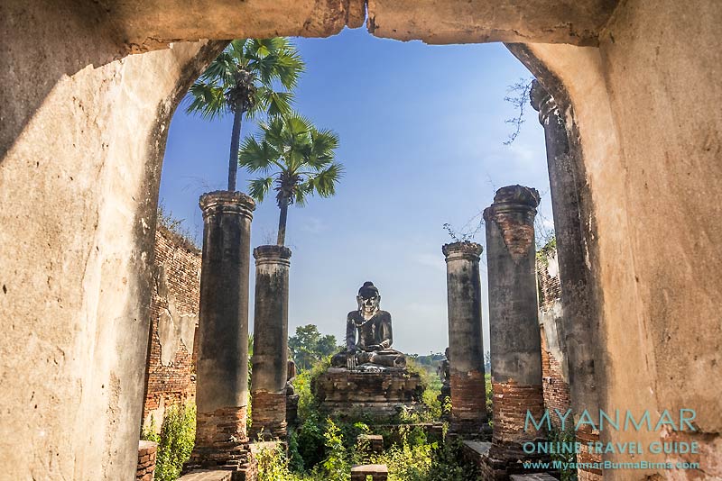 Myanmar Reisetipps | Umgebung von Mandalay | Inwa | Yadana-Hsemee-Pagodenkomplex