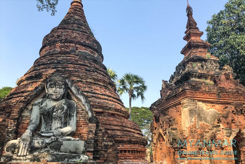 Myanmar Reisetipps | Umgebung von Mandalay | Inwa | Yadana-Hsemee-Pagodenkomplex