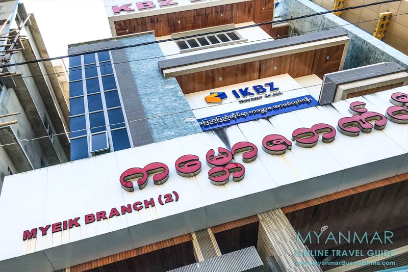 Myanmar Reisetipps | Myeik | KBZ Bank
