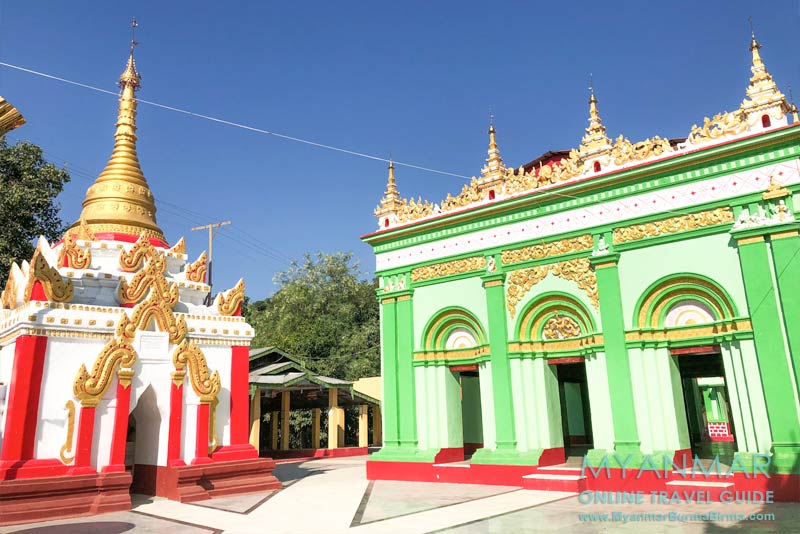 Myanmar Reisetipps | Pakokku | Innenhof der Shwe-Tan-Tit-Pagode