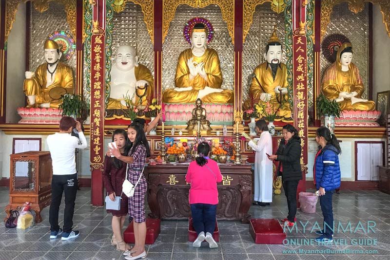 Myanmar Reisetipps | Pyin U Lwin | Heiligtum des chinesischen Tempels Chan Tak