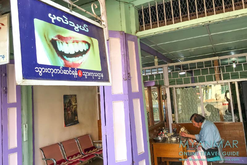 Myanmar Reisetipps | Pyin U Lwin | Zahnarzt am Purcell Tower