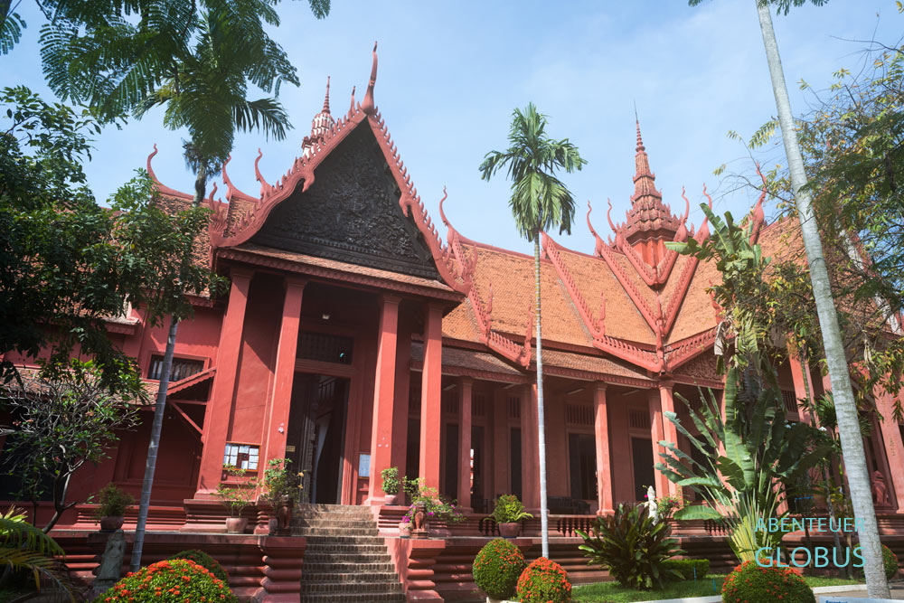 Kambodscha, Phnom Penh, Nationalmuseum vom Architekt George Groslier