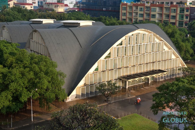 Kambodscha, Phnom Penh, Hörsaal der Universität