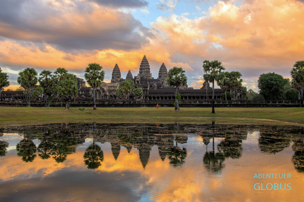 4 Wochen Highlights Südostasien: Kambodscha, Angkor, Angkor Wat am Morgen