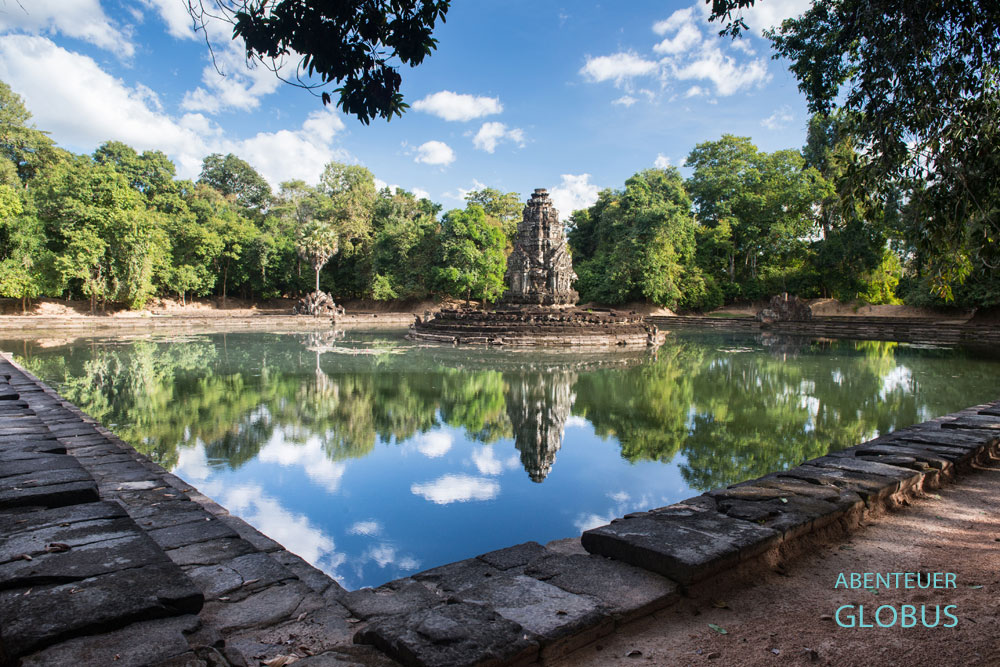 Tempel Neak Pean in Angkor