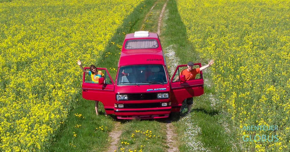 Camping, Vanlife und Caravaning mit dem Camper in Brandenburg und Deutschland liegt voll im Trend. Annett und Mario schreiben Reportagen und Reisetipps für Blog Abenteuer Globus.