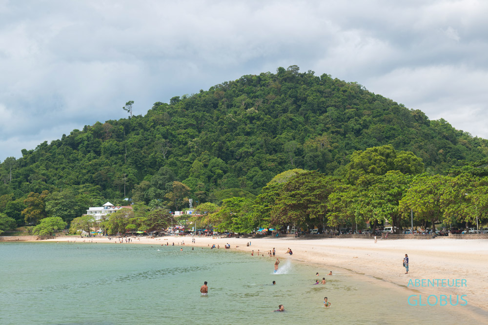 Kambodscha: Badestrand in Kep