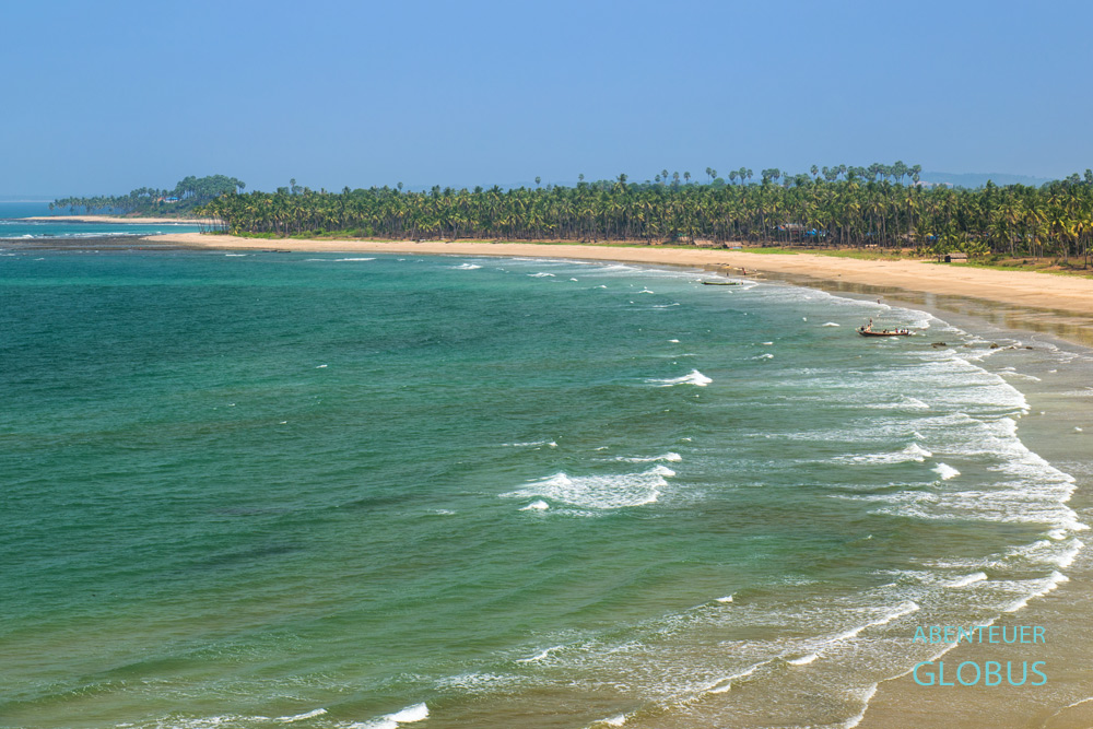 Myanmar, Sinma ist ein Fischerdorf mit einem Palmenstrand nahe Ngwe Saung.