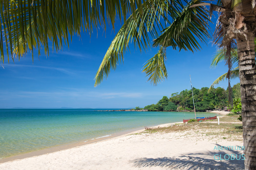 Kambodscha, Sihanoukville, Otres Beach ist am Nordende noch ruhig