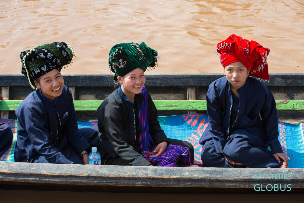 In den umliegenden Shan-Bergen des Inle-Sees wohnen Minoritäten wie die Pa-O.