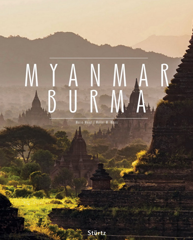Premium Bildband Myanmar mit edlem Hartschuber mit Fotos von Mario Weigt