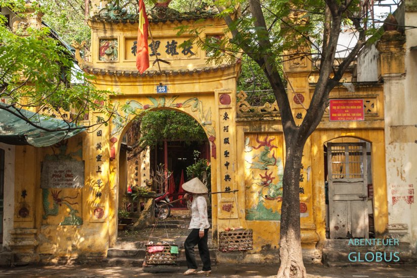 Altstadt von Hanoi: buddhistische Phu-Ung-Pagode