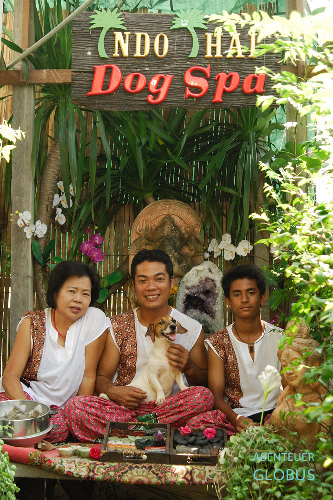 Das Indo Thai Dog Spa, ein Wellnesscenter für Hunde gründete Herr Jare Jansrisuriyawong im Jahr 2003.