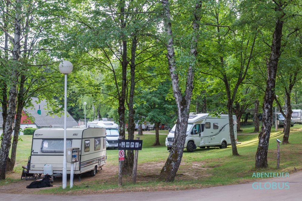 Campingplatz Korana in der Nähe vom Nationalpark Plitvica Seen