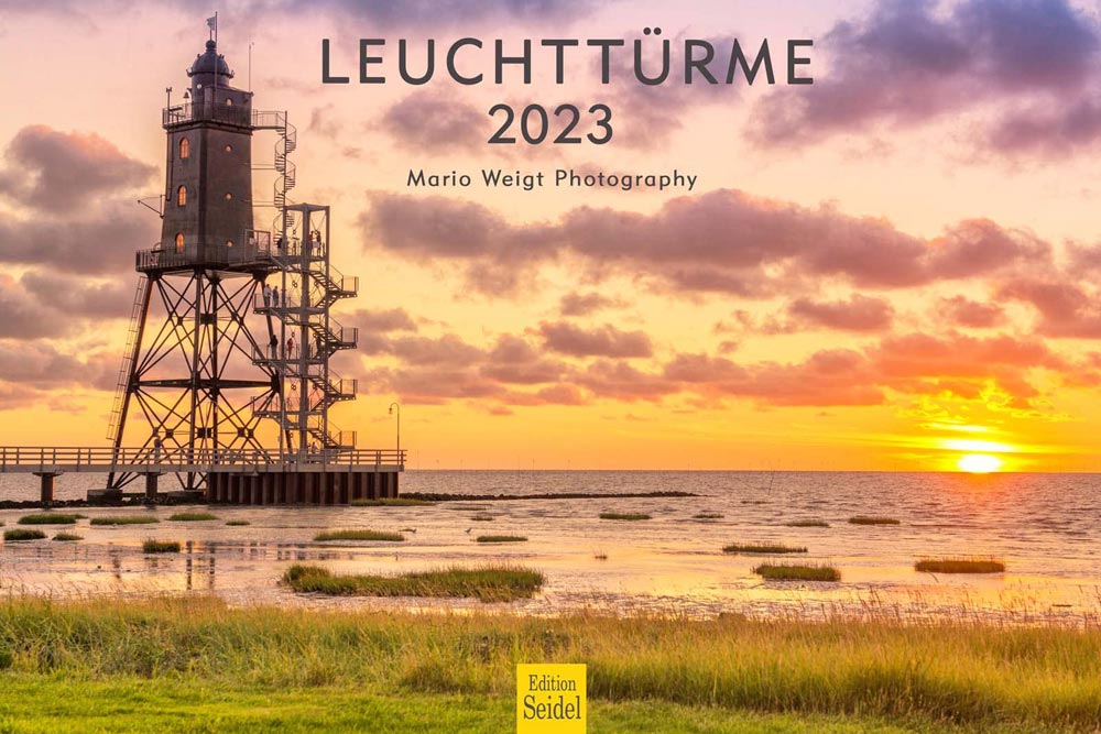 Kalender Leuchttürme 2023 von der Nordsee und der Ostsee