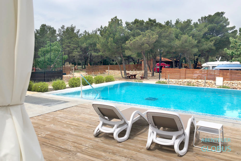 Campingplatz Vrata Krke im Natinalpark Krka in Lozovac 