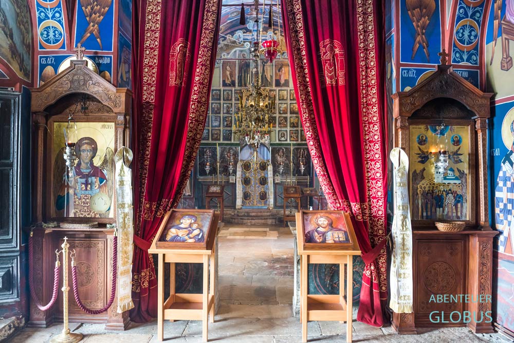 Kloster Krka mit Ikonen und Fresken im Nationalpark Krka
