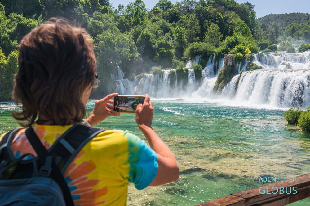 Wasserfall Skradinski Buk im Nationalpark Krka 