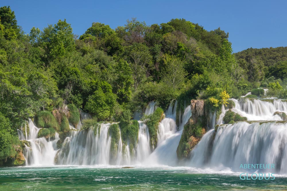 Nationalpark Krka mit dem Wasserfall Skradinski Buk 