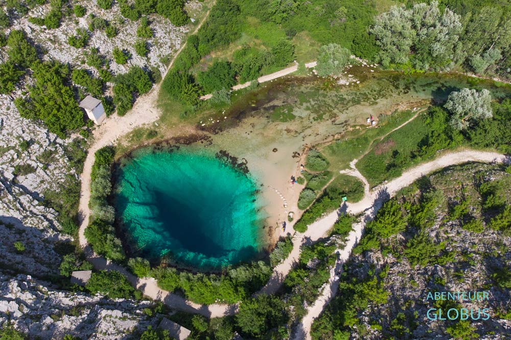 Cetina-Quelle nahe Vrlika in Kroatien