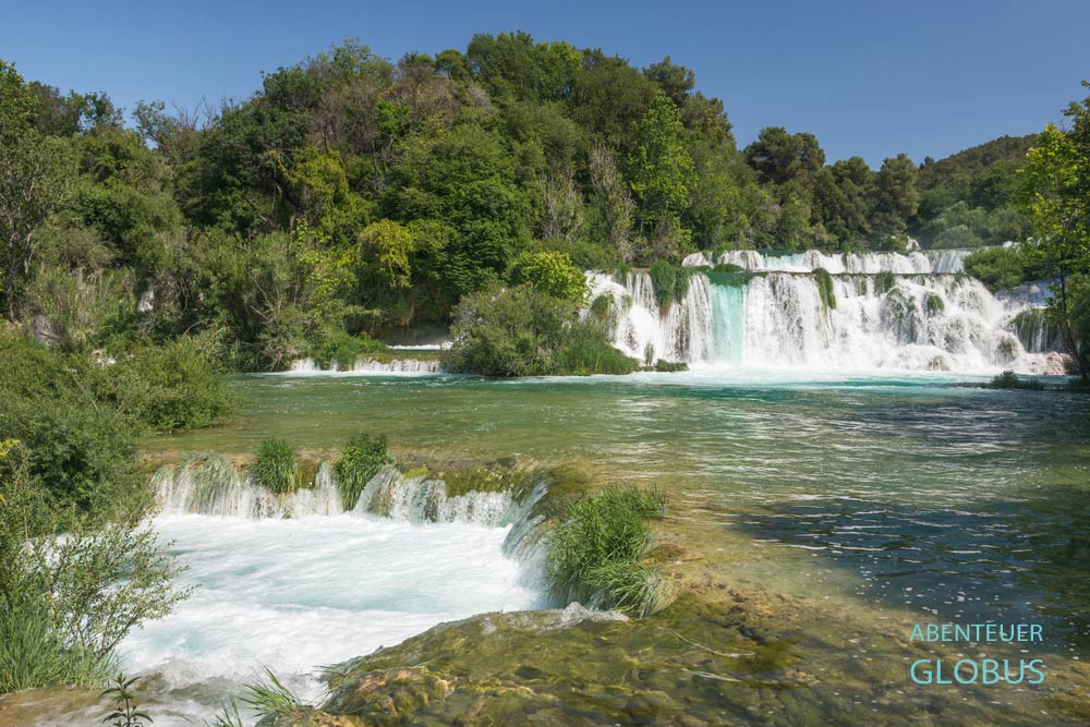 Nationalpark Krka mit Wasserfall Skradinski Buk 