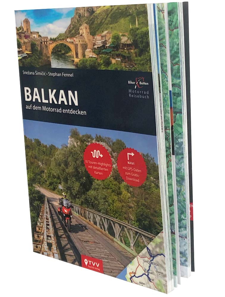 Reiseführer: Den Balkan mit dem Motorrad entdecken, mit Routen, Strecken, Tipps für Biker