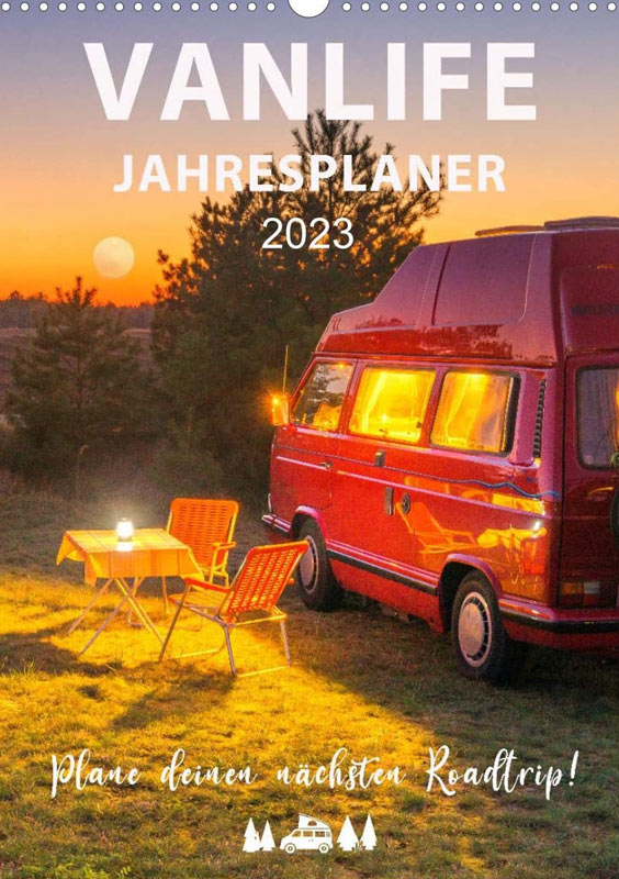Vanlife Jahresplaner 2023