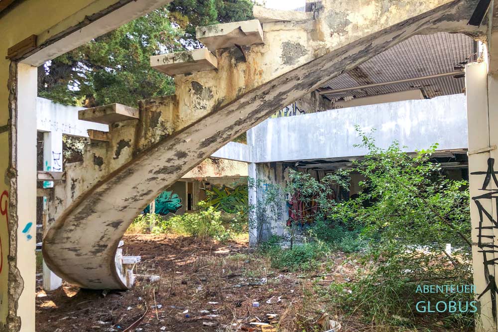 Hotel Marina Lucica, auch Adriatic Hotel, ein Lost Place Kroatiens in Primosten 