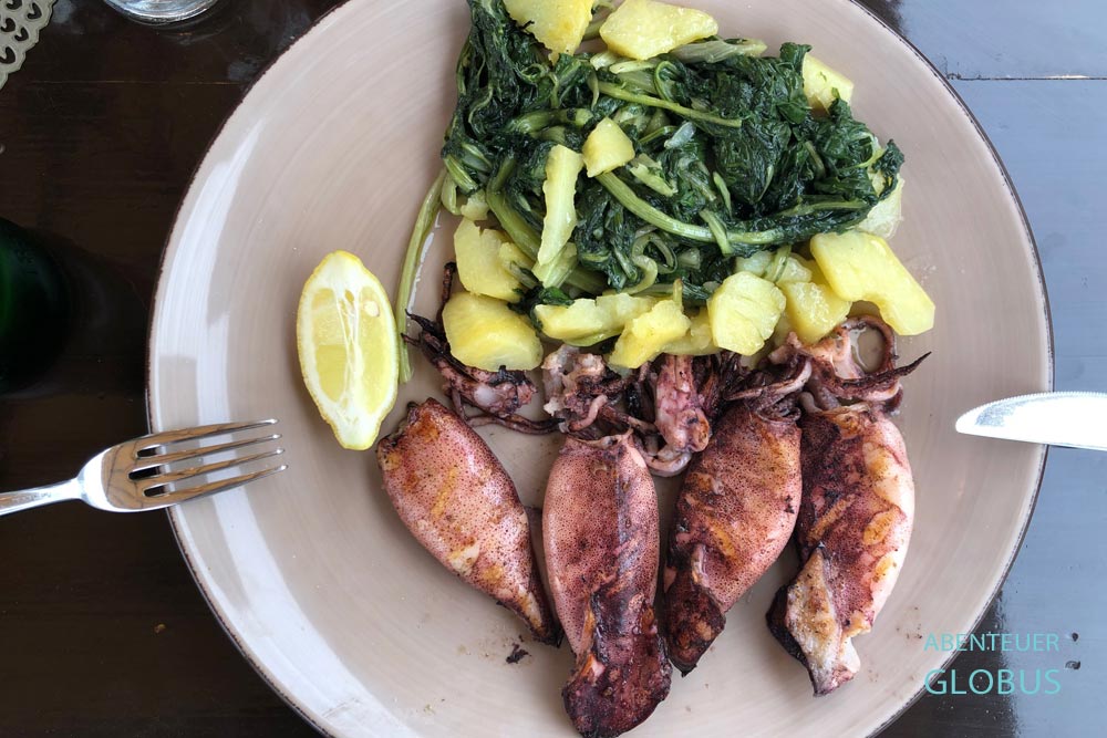 Gefüllte Tintenfische von der Konoba Bracera in Primosten 