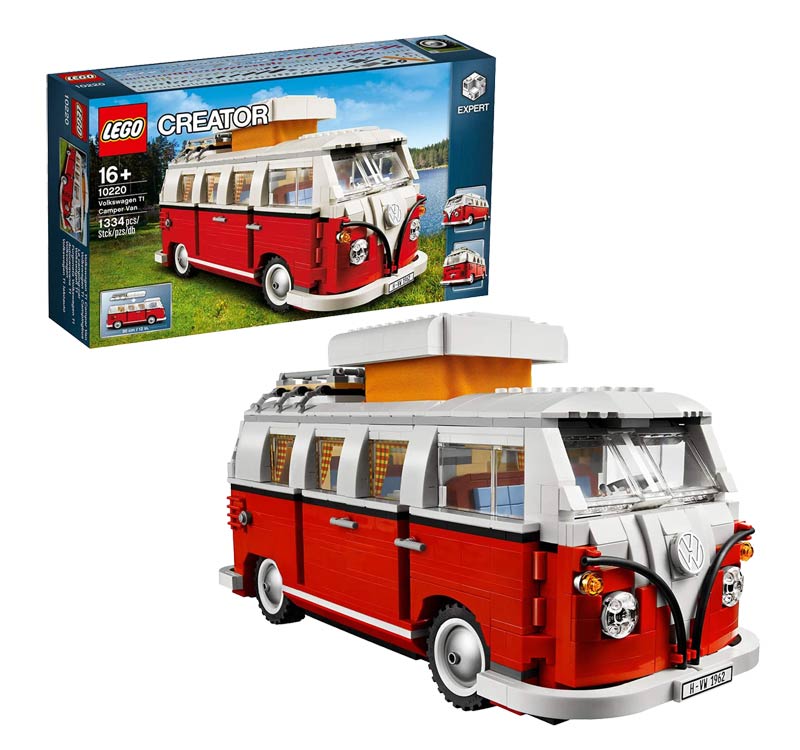 Tolle Geschenkidee für Kinder und Erwachsene: Lego Bulli T1